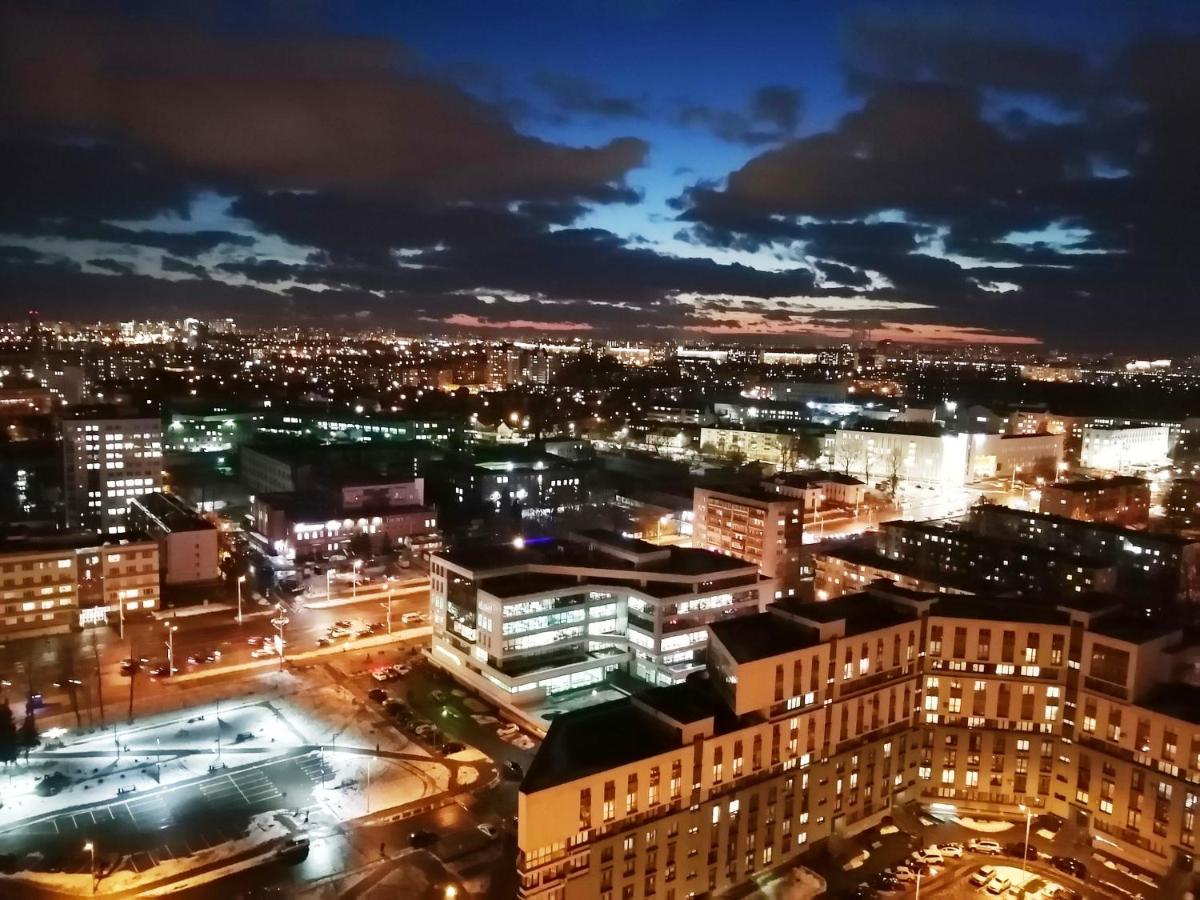 Jacuzzi New Loft Apartcomplex Kaskad, Минск - Центр Города Minsk Dış mekan fotoğraf
